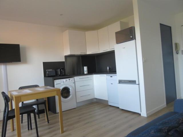 Anglet-Biarritz Studio Vue Mer - Terrasse + Garage Exteriör bild